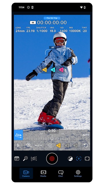 Blackmagic camera截图0