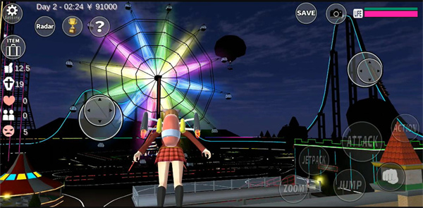 樱花校园模拟器英文版