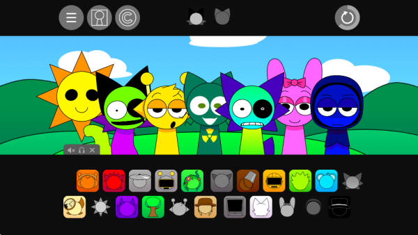 节奏盒子Sprunki虚无模组版截图1