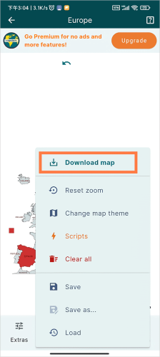MapChart地图填色