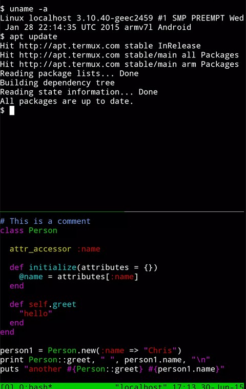 Termux中文汉化版截图3