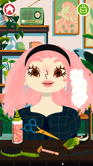 托卡美发沙龙可化妆版