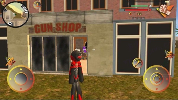 火柴人绳索英雄汉化版