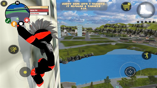 火柴人绳索英雄1旧版本截图4