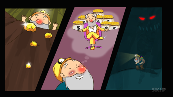 黄金矿工双人版截图0