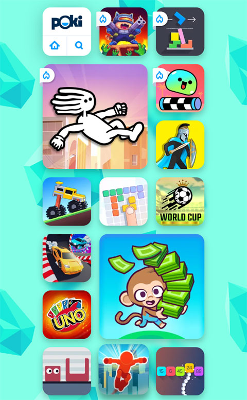 Poki秒玩小游戏平台