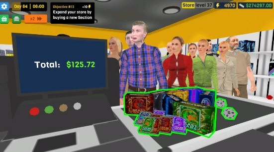 卡牌商店模拟器手机版截图1