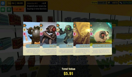 卡牌商店模拟器手机版截图3