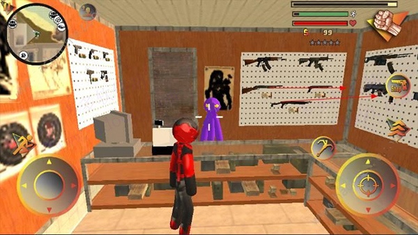 火柴人绳索英雄无广告版