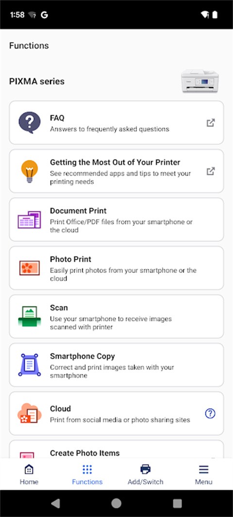 手机佳能打印机截图1