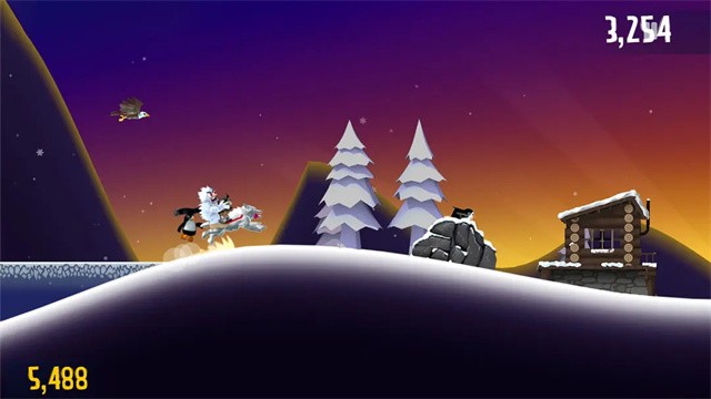 滑雪大冒险无广告版截图0