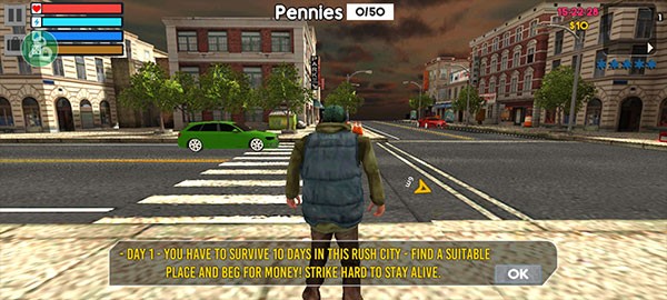 流浪汉模拟器中文版截图3