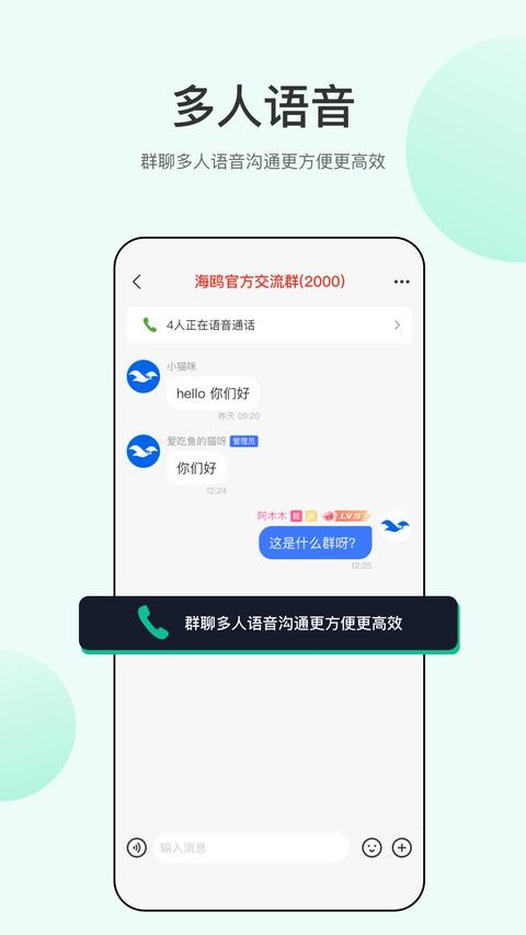 海鸥安全加密聊天截图0