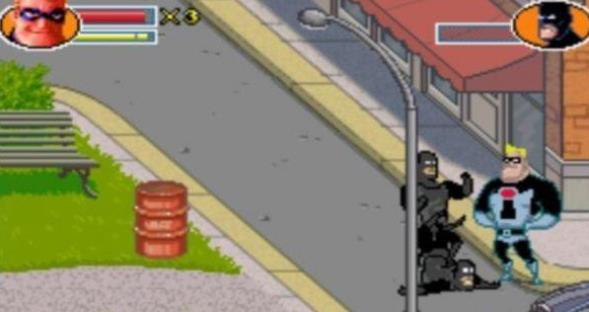 超人特攻队游戏