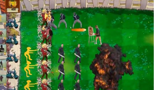 植物大战僵尸鬼畜全明星版