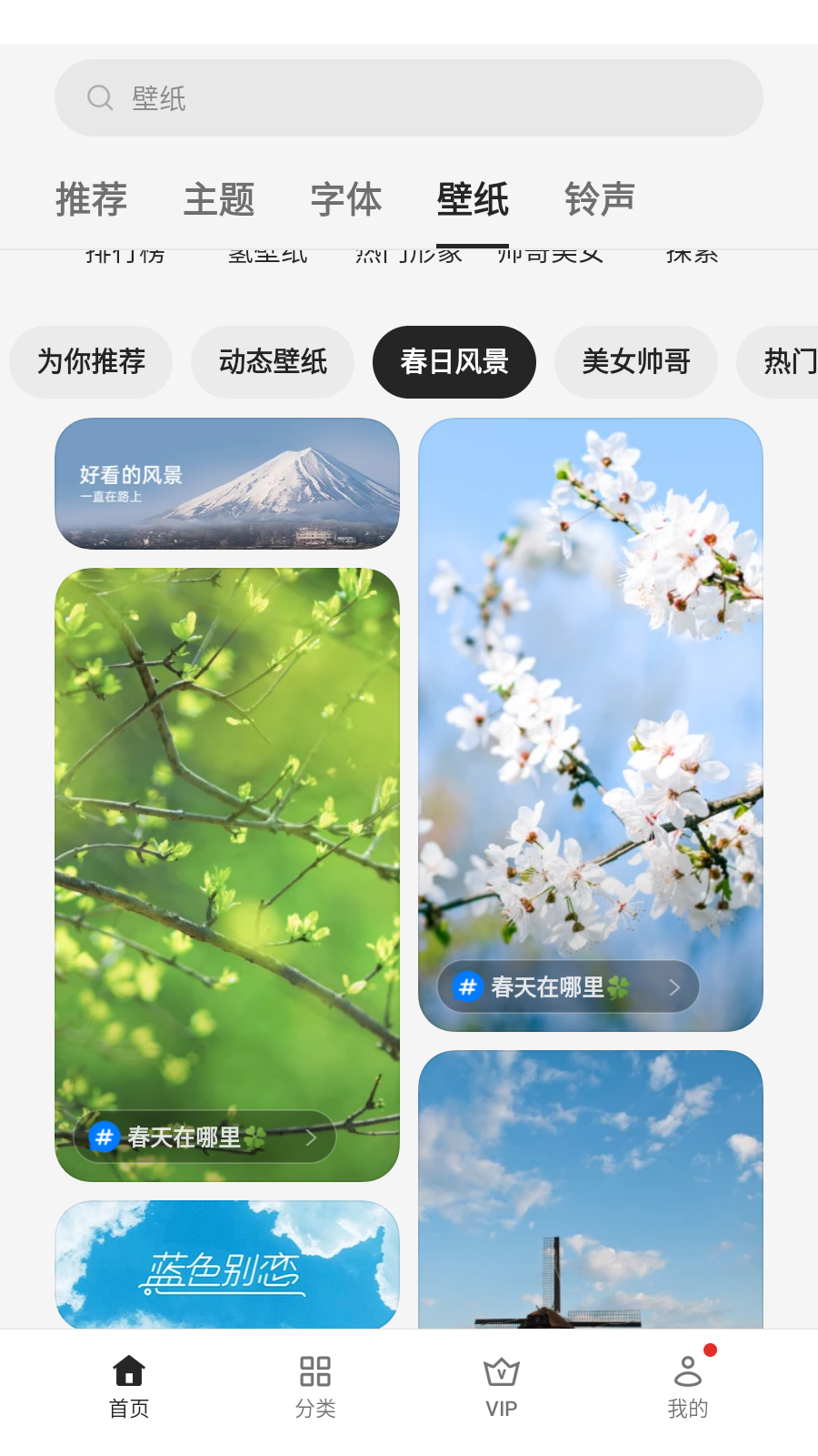 OPPO主题商店旧版本截图3