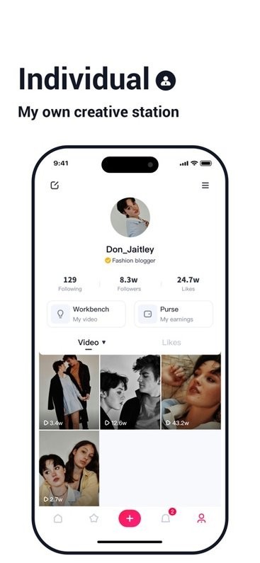 TIPSS短视频创作平台截图0