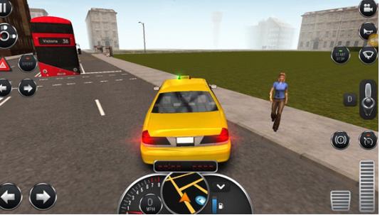 出租车模拟器3D