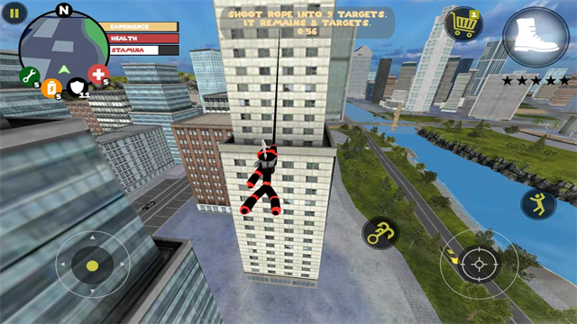 火柴人绳索英雄截图2