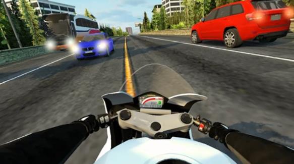 摩托车手公路赛