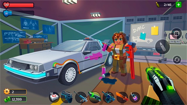 像素战斗僵尸突袭老版本截图0