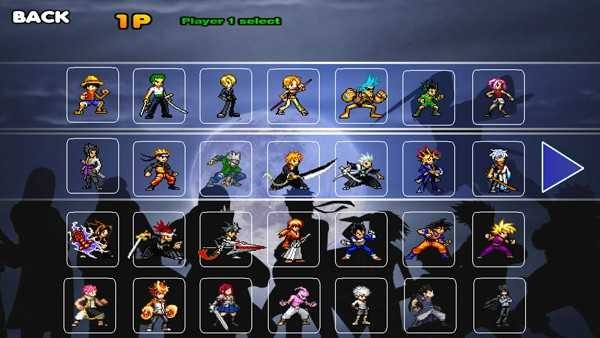 动漫明星大乱斗手游