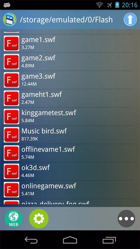 新flash游戏播放器截图2