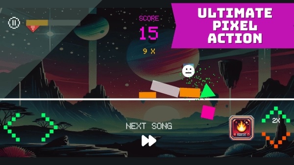 像素跳跃几何入侵