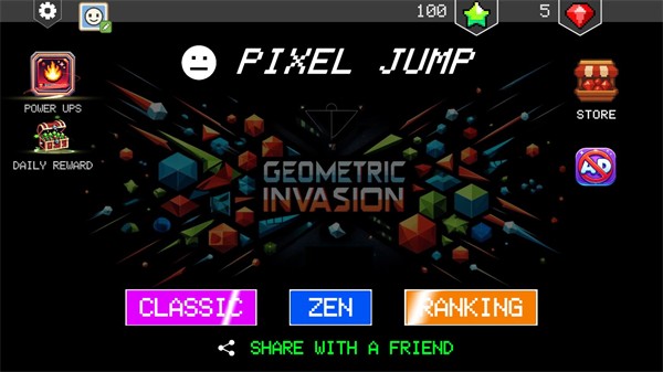 像素跳跃几何入侵