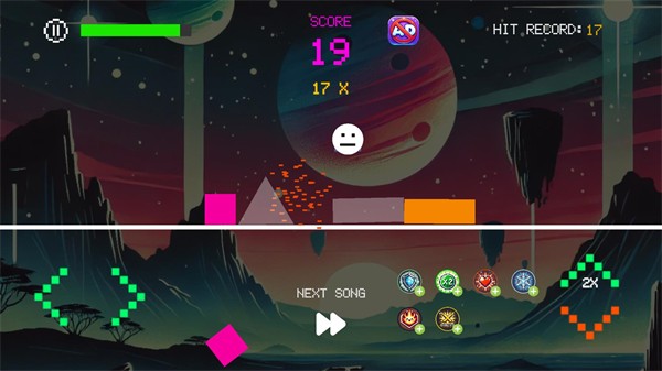 像素跳跃几何入侵