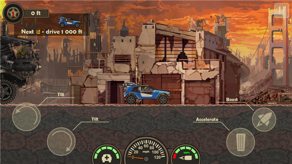 战车撞僵尸3中文版