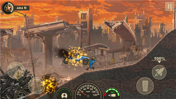 战车撞僵尸3中文版