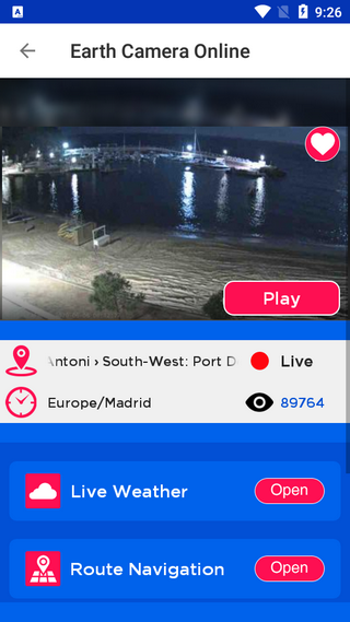 全球实拍摄像头