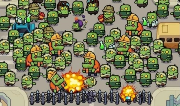 警察大战僵尸僵尸城