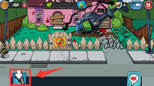 警察大战僵尸僵尸城