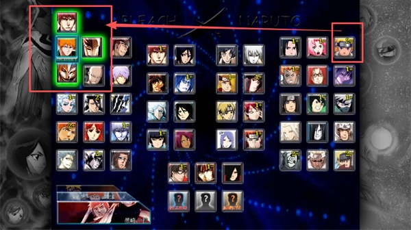 死神vs火影满人物版