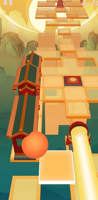 滚动的天空玉兔祥云