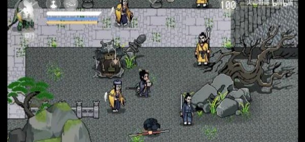 黑神话像素版火焰山