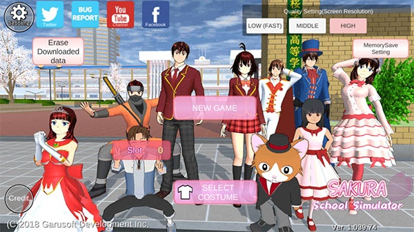 sakuraschoolsimulator英文版
