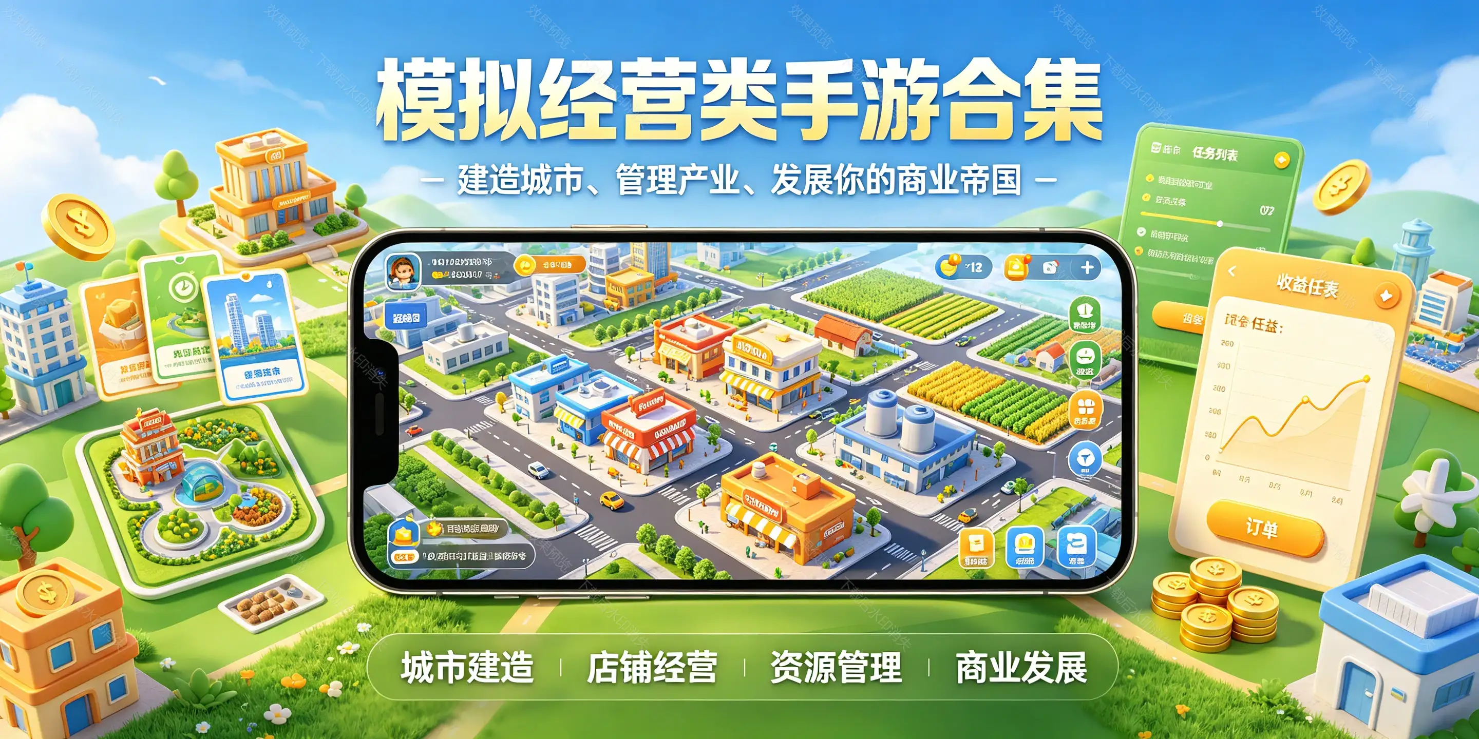 模拟经营类手游大全
