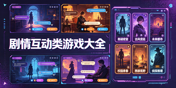 剧情互动类游戏大全