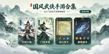 好玩的国风武侠手游大全
