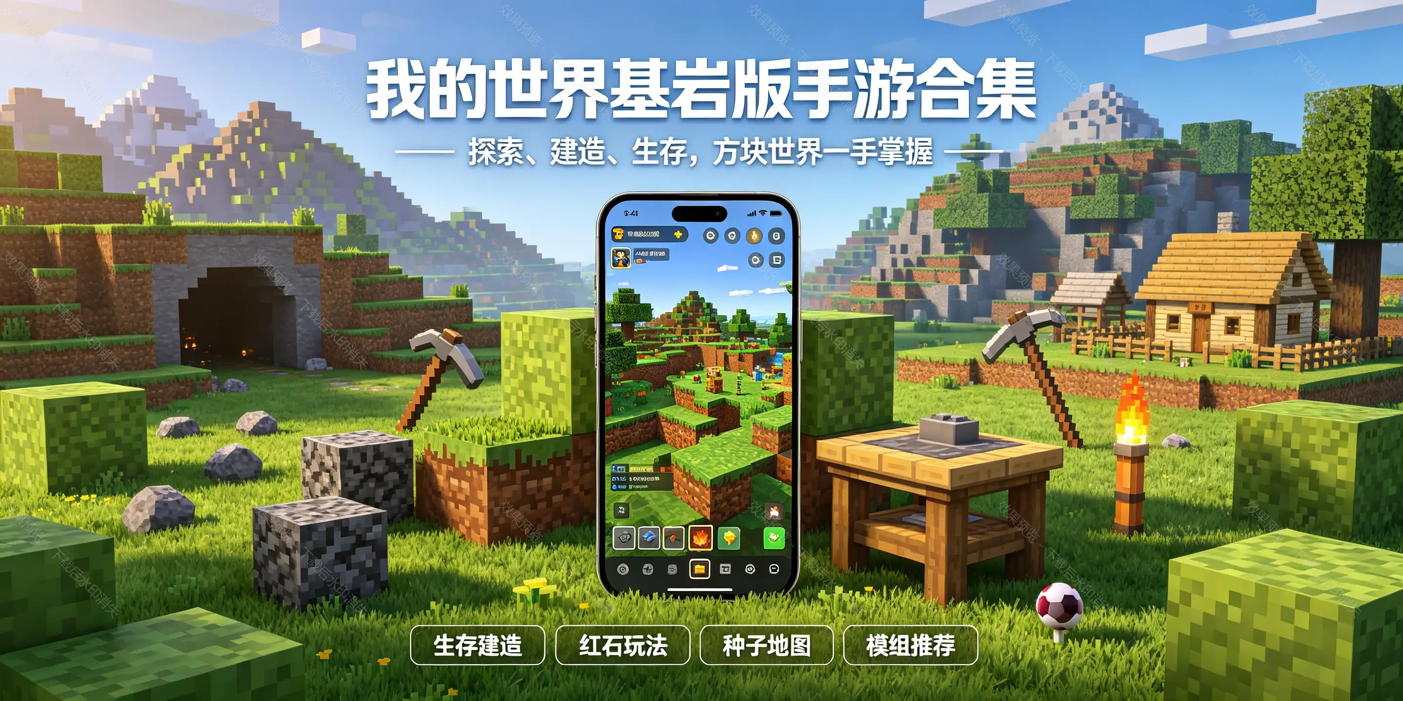 我的世界基岩版手游合集