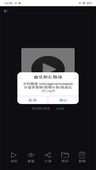 MP3剪切器
