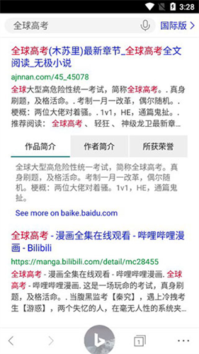 Bing搜索国际版