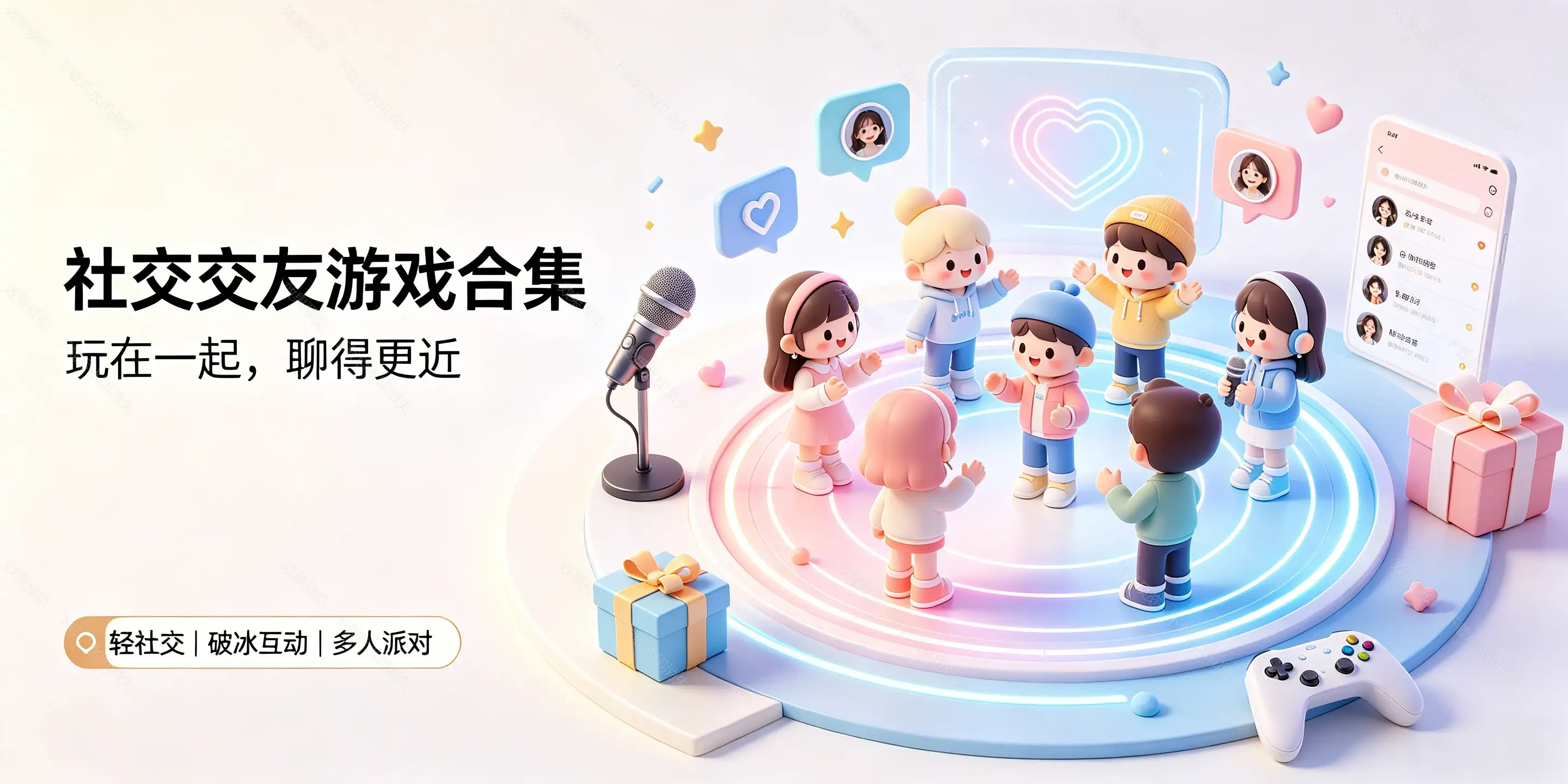 适合社交交友的游戏