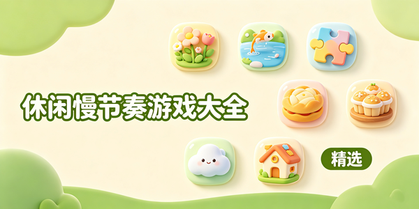 休闲慢节奏游戏大全