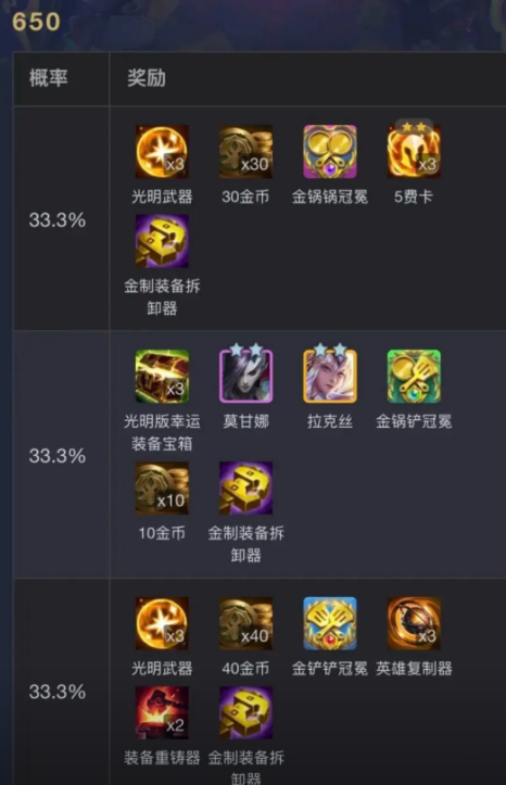 金铲铲之战S18魔女收菜层数奖励一览