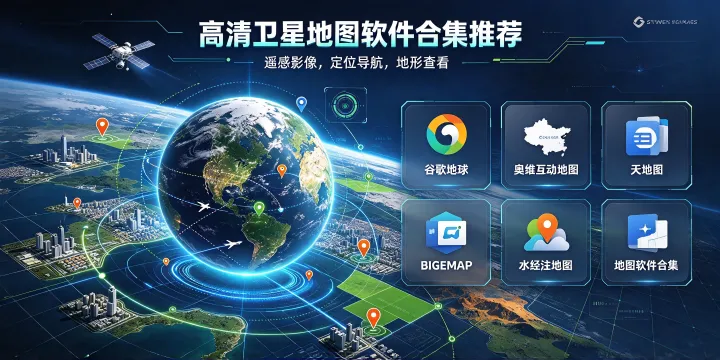 最新高清卫星地图软件合集