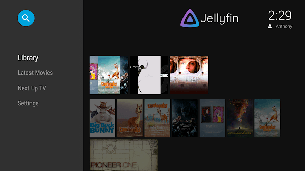 Jellyfin TV客户端版截图0